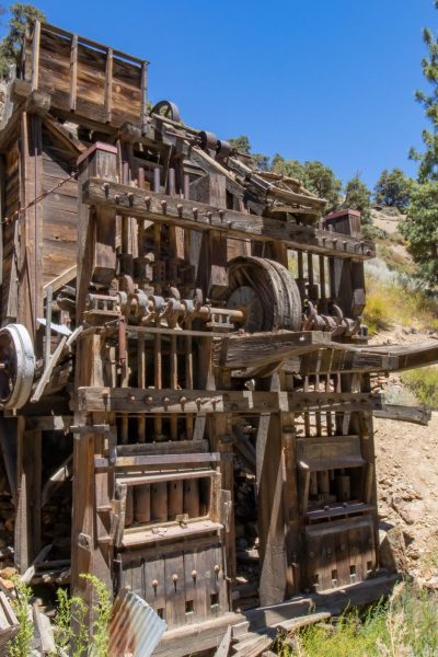 Mono Mill Golden Gate Mill California Mono County Ghost Town Mining Camp Ten Stamp Mill