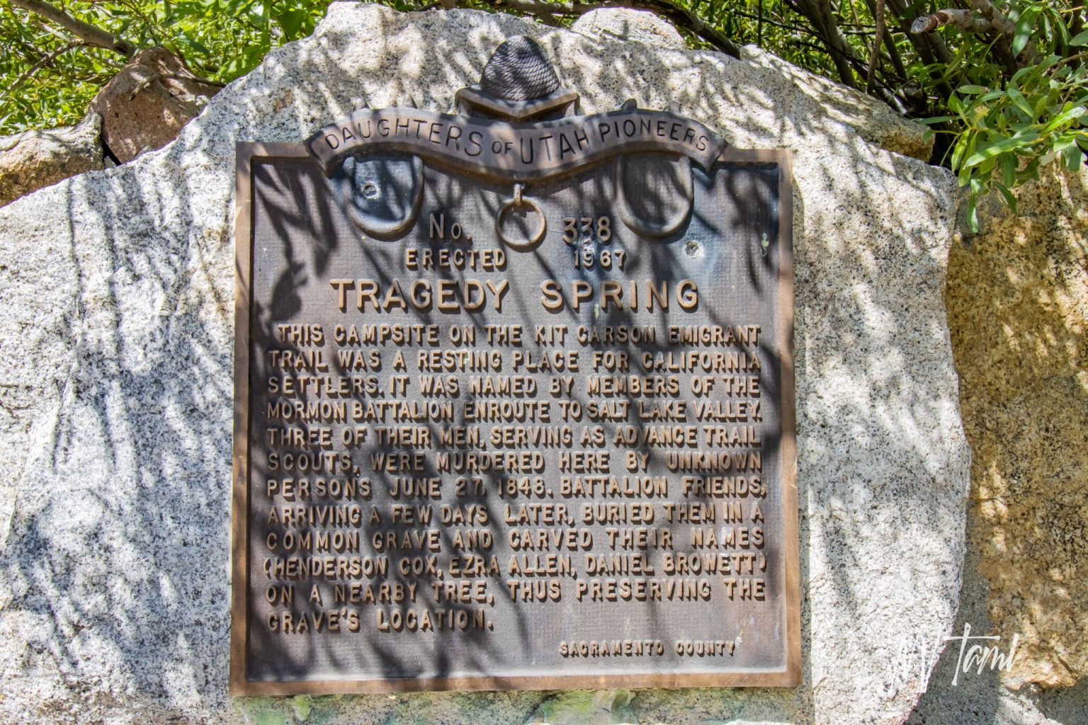 Tragedy Springs, California - Nevada Ghost Towns & Beyond