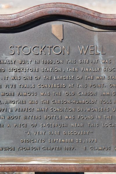 Stockton Well Nevada ghost tonw