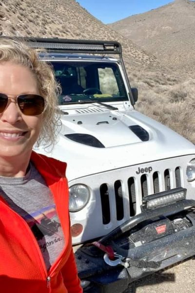 Nevada Ghost Town Cox Canyon Jeep