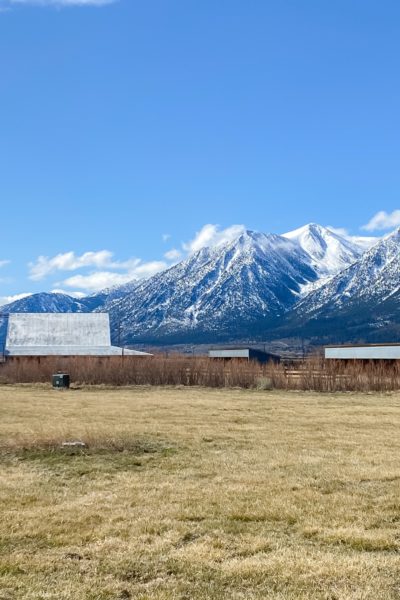 Carson Valley Nevada Genoa Ranch Barn Lake Tahoe