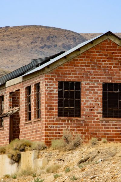 Tunnel Camp Nevada Ghost Town Abandoned Brick Office