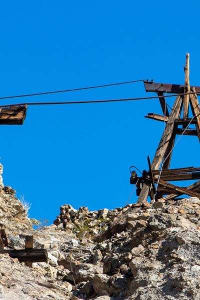 Keane Wonder Mine Ghost Town Death Valley