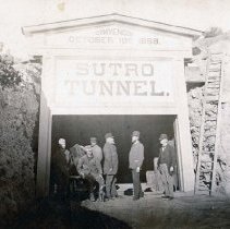 Sutro Tunnel Ghost Town Nevada historic photographs