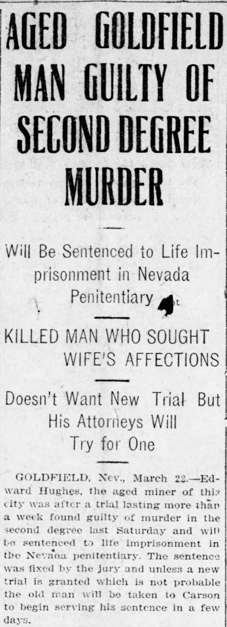 Man Died Eating Library Paste & Goldfields "Official Ghouls" NEVADA