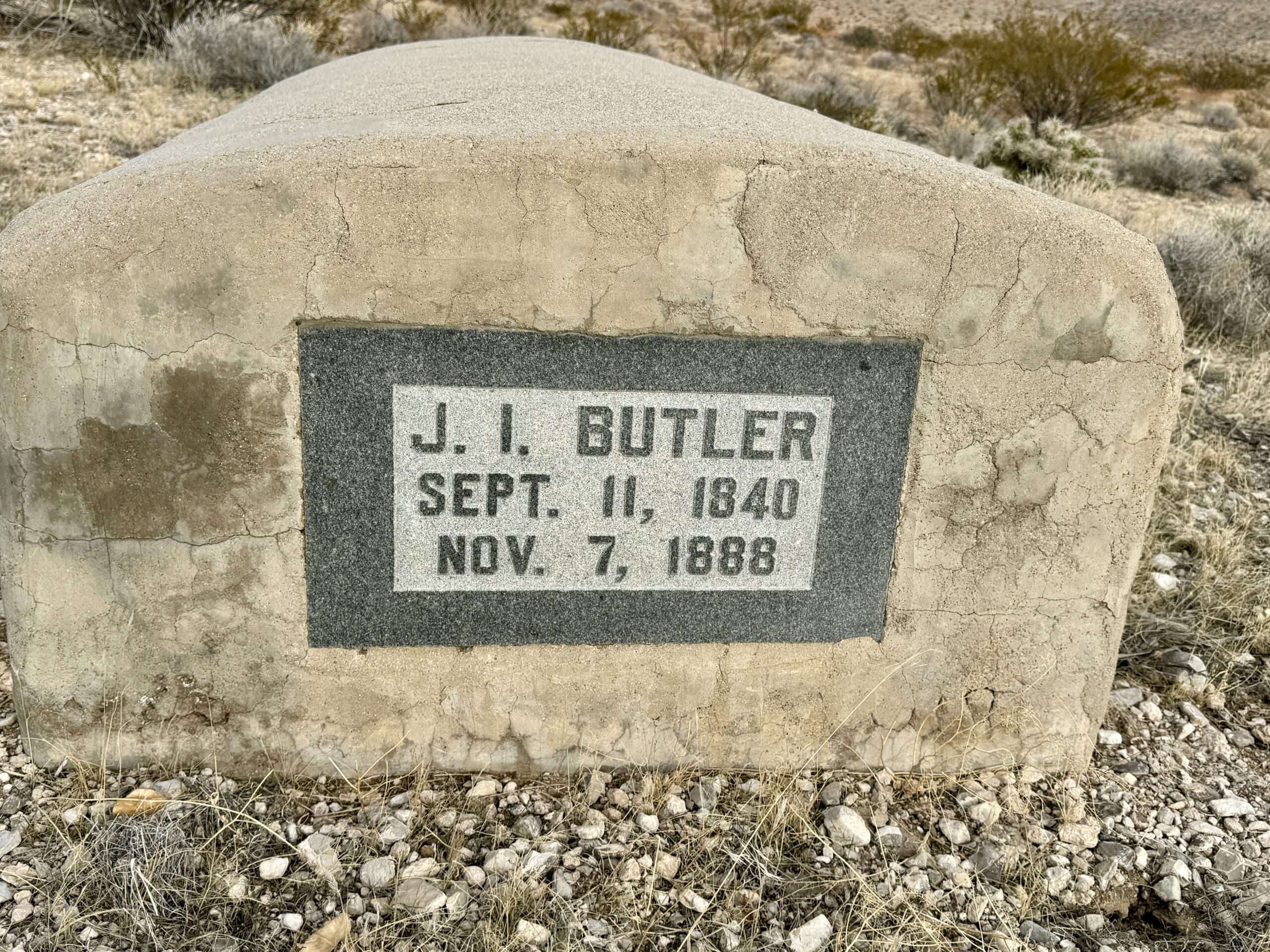 Ash Springs graves ghost town Lincoln County Nevada NV abandoned ruins James Butler Ira Butler Woodard