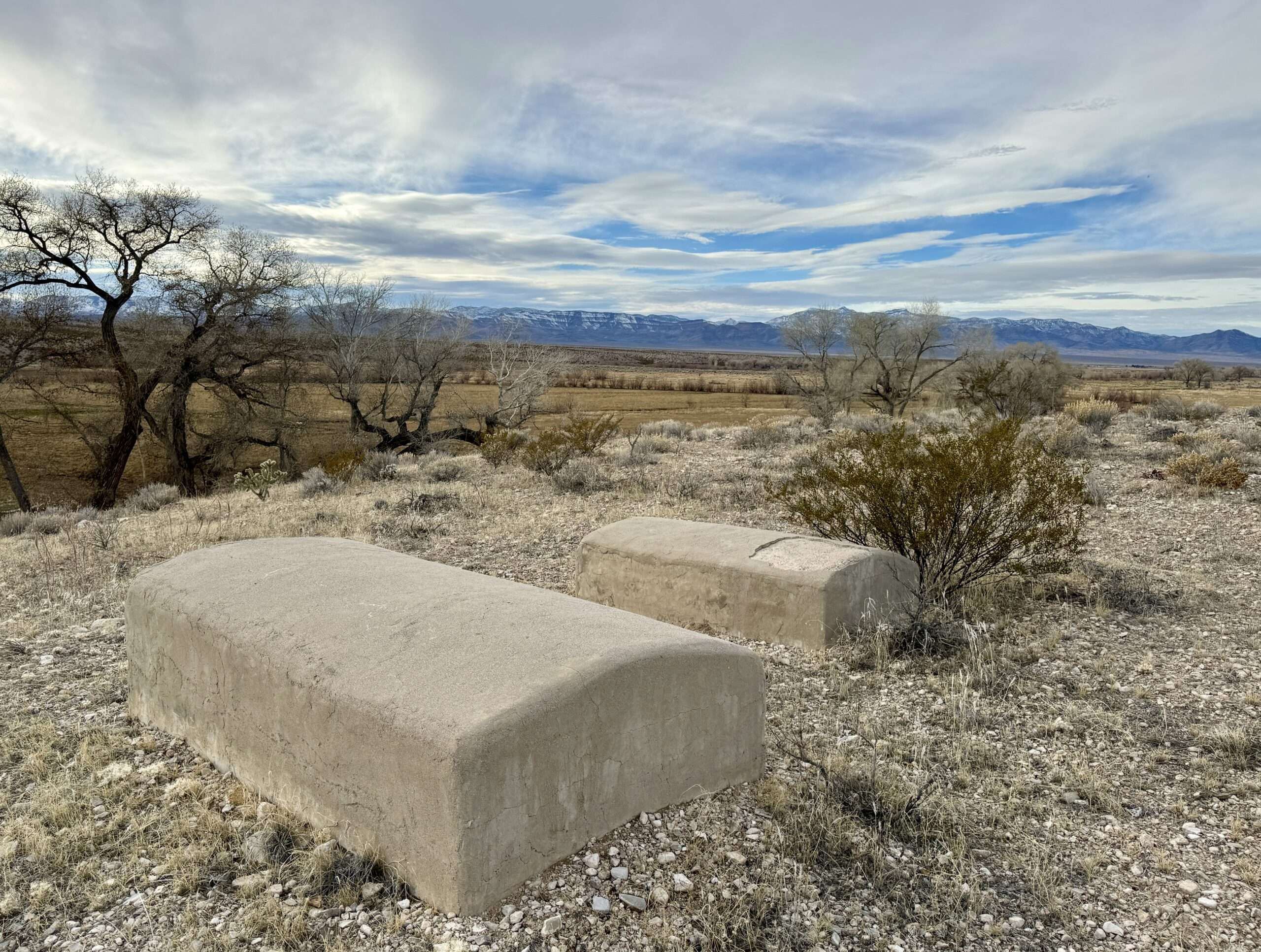 Ash Springs graves ghost town Lincoln County Nevada NV abandoned ruins James Butler Ira Butler Woodard