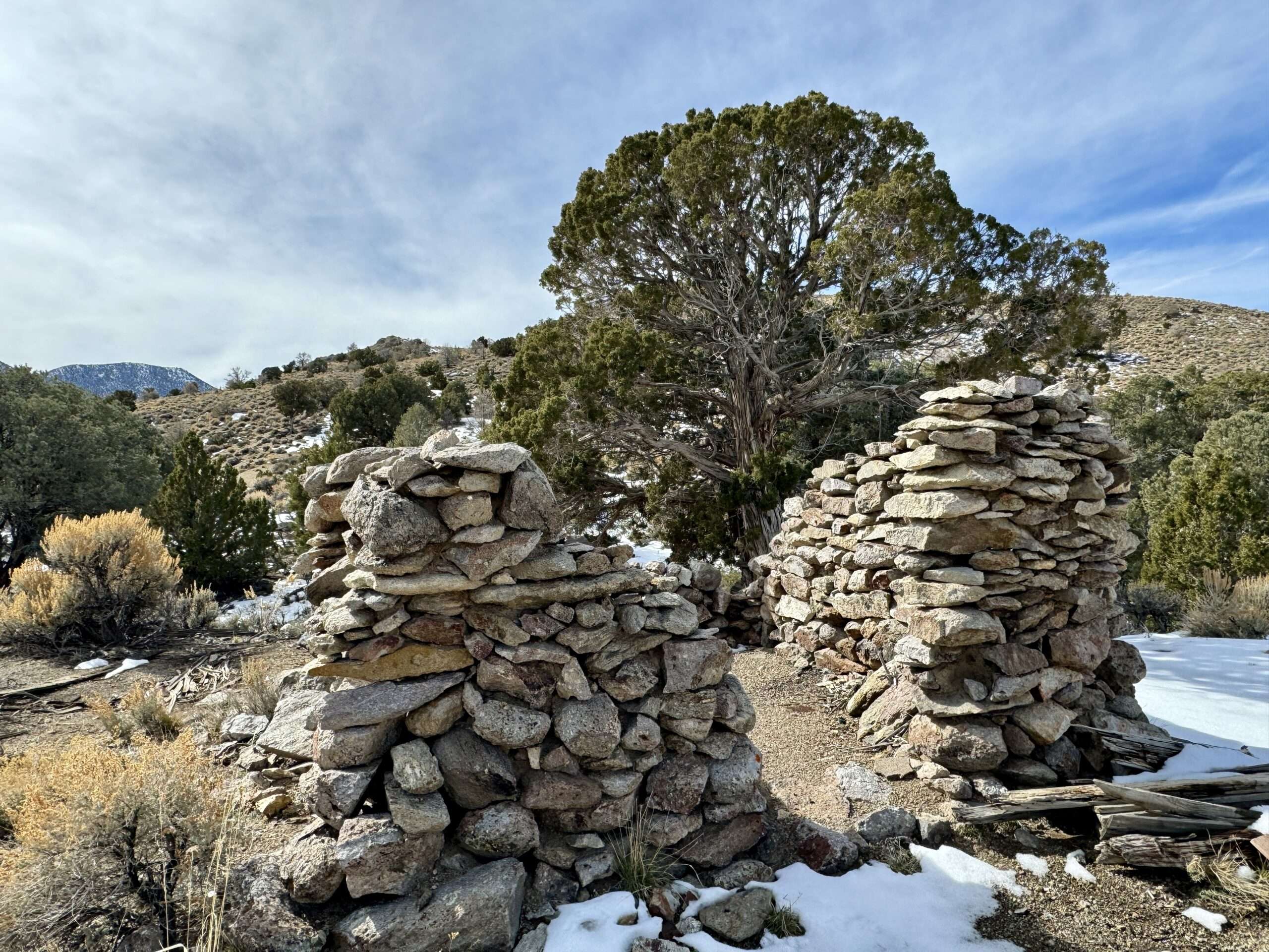 Bellehelen Henry ghost town Nye County Nevada NV abandoned ruins