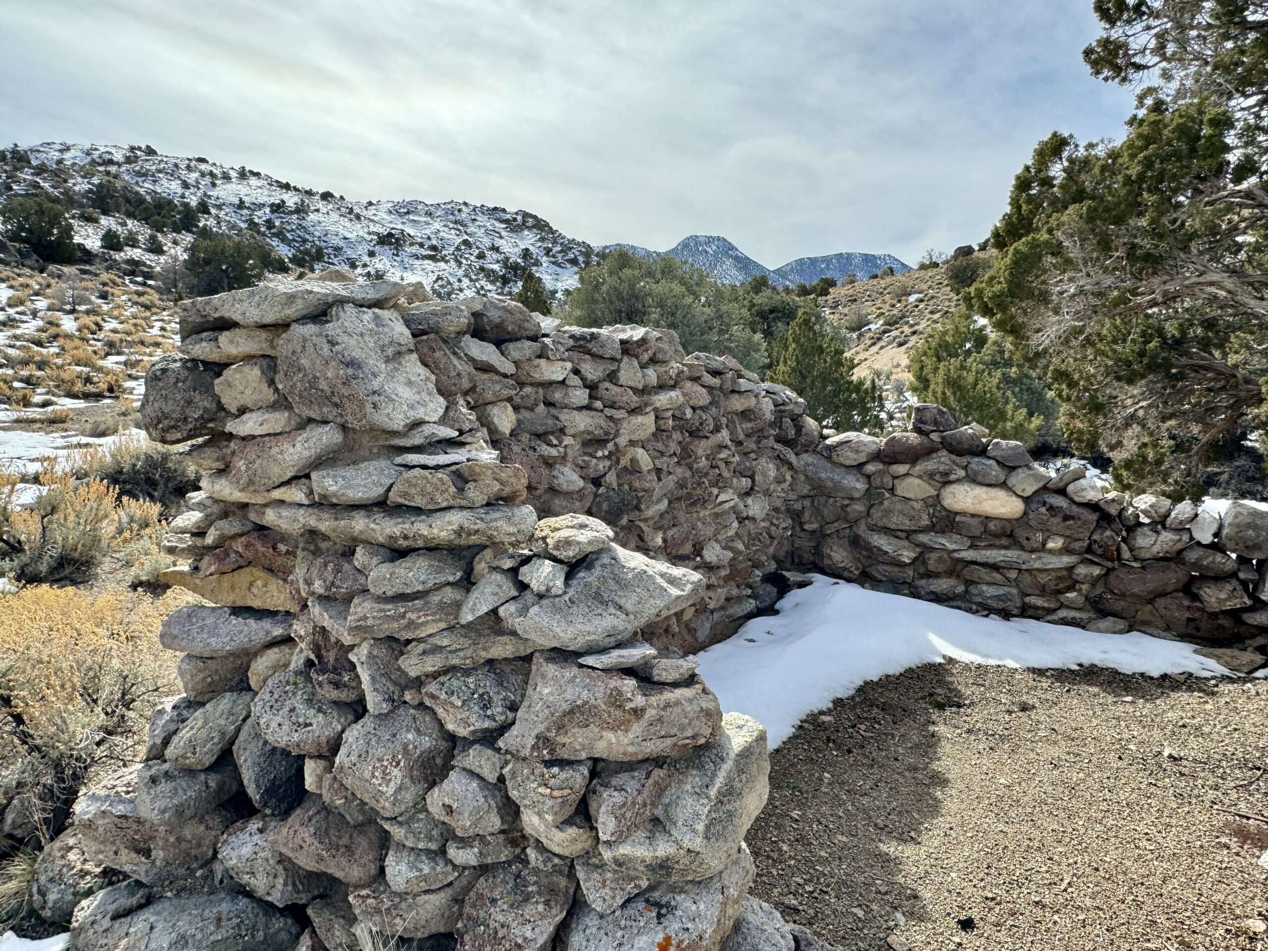 Bellehelen Henry ghost town Nye County Nevada NV abandoned ruins