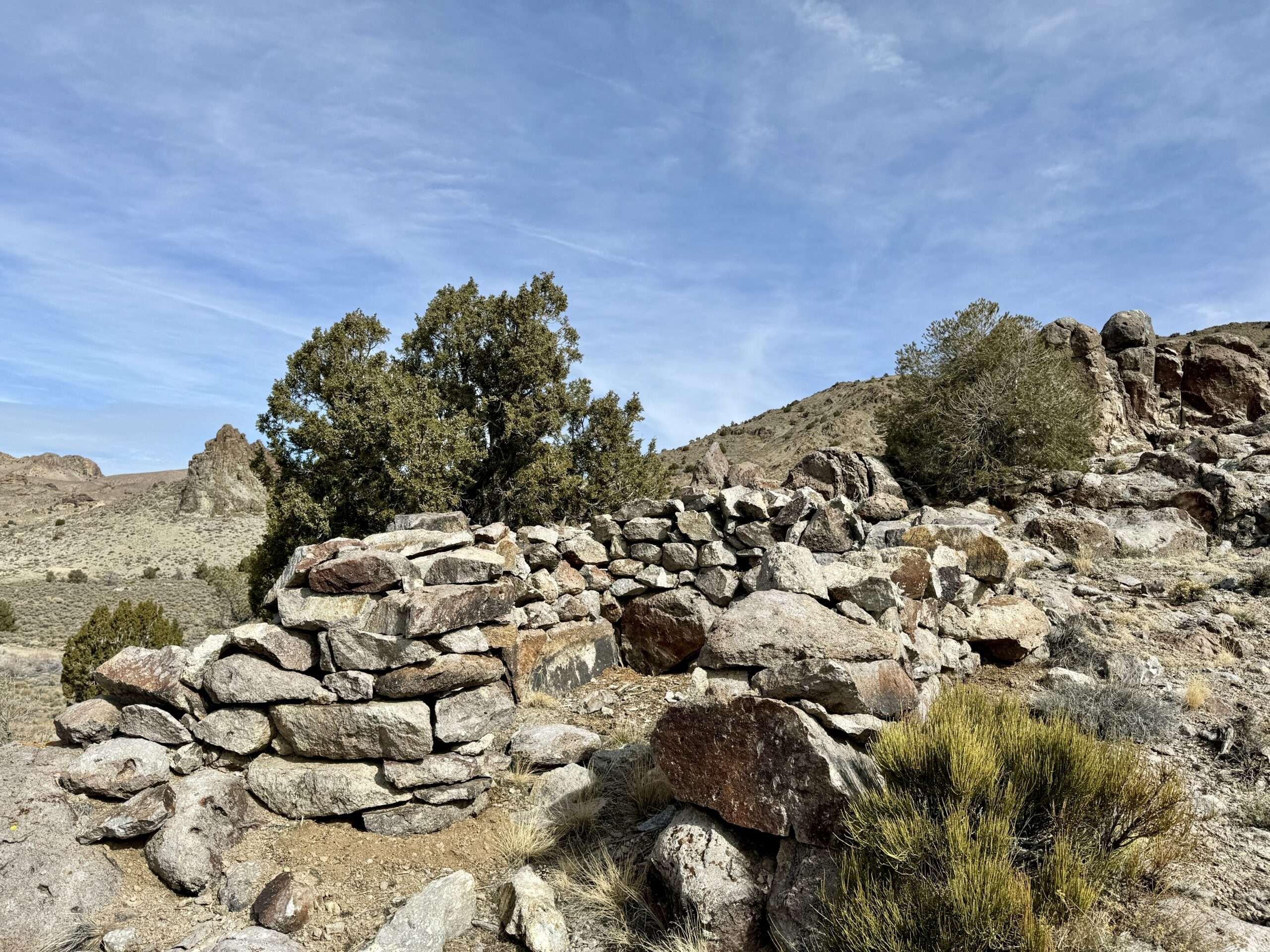 Bellehelen Henry ghost town Nye County Nevada NV abandoned ruins