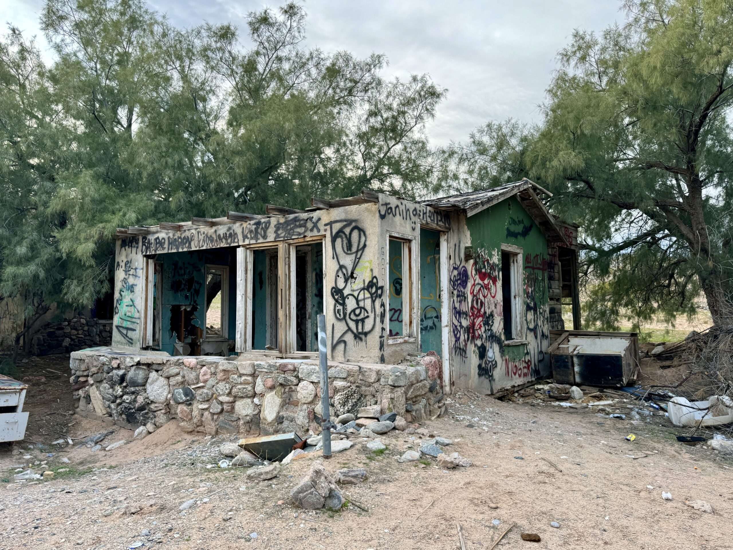 Riverside Nevada Ghost town abandoned roadside station Clark County Nevada NV