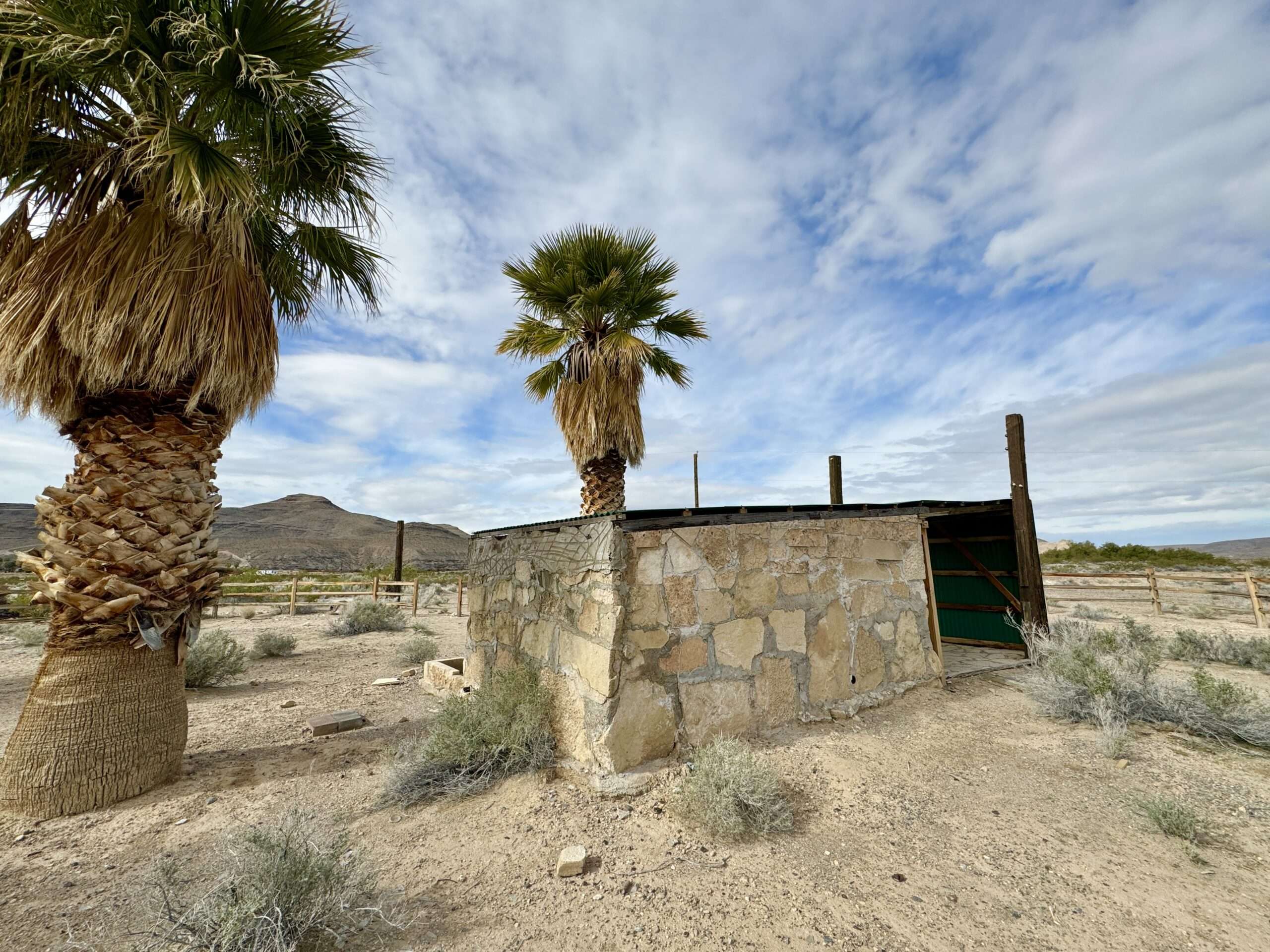 Warm Springs Warmsprings Ghost town abandoned roadside station Clark County Nevada NV