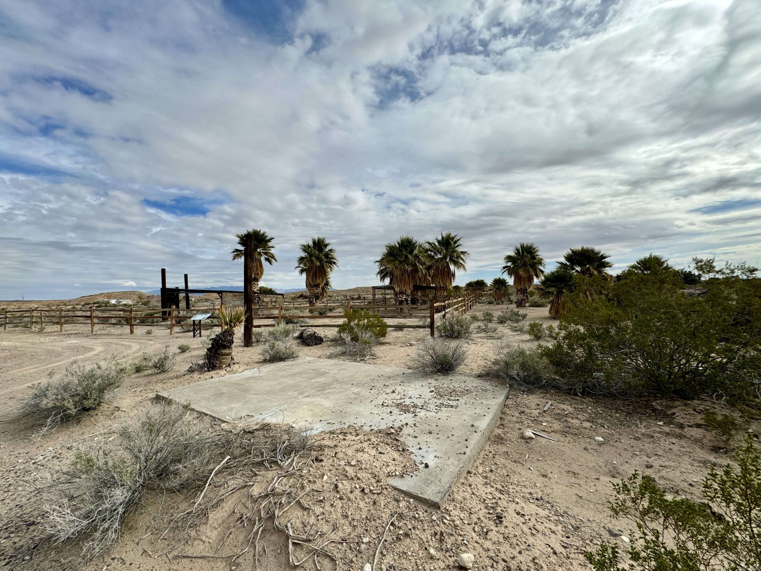 Warm Springs Warmsprings Ghost town abandoned roadside station Clark County Nevada NV