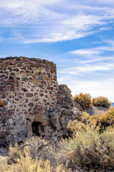 Mono Lime Kiln Station Bodie California CA mine ghost town mining camp Mono County abandoned