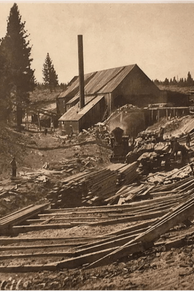 Bodie and Benton Railroad Railway and Lumber Company ghost town Mono Lake California CA abandoned