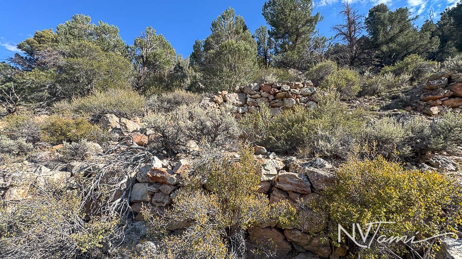Fort Aurora Nevada NV Owens Valley Indian War California ghost town Mineral County abandoned fort ruins Camp Noble