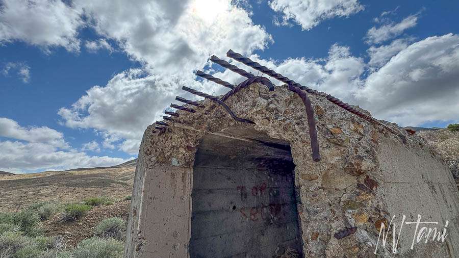 Fairview Nevada Ghost Town Churchill County NV abandoned mill