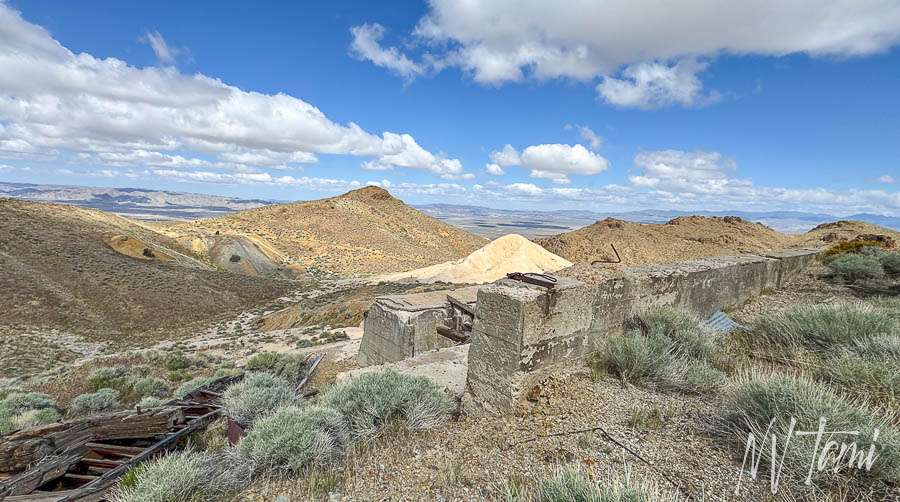 Fairview Nevada Ghost Town Churchill County NV abandoned mill