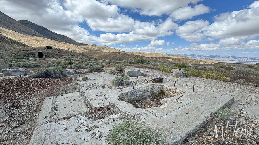 Fairview Nevada Ghost Town Churchill County NV abandoned mill
