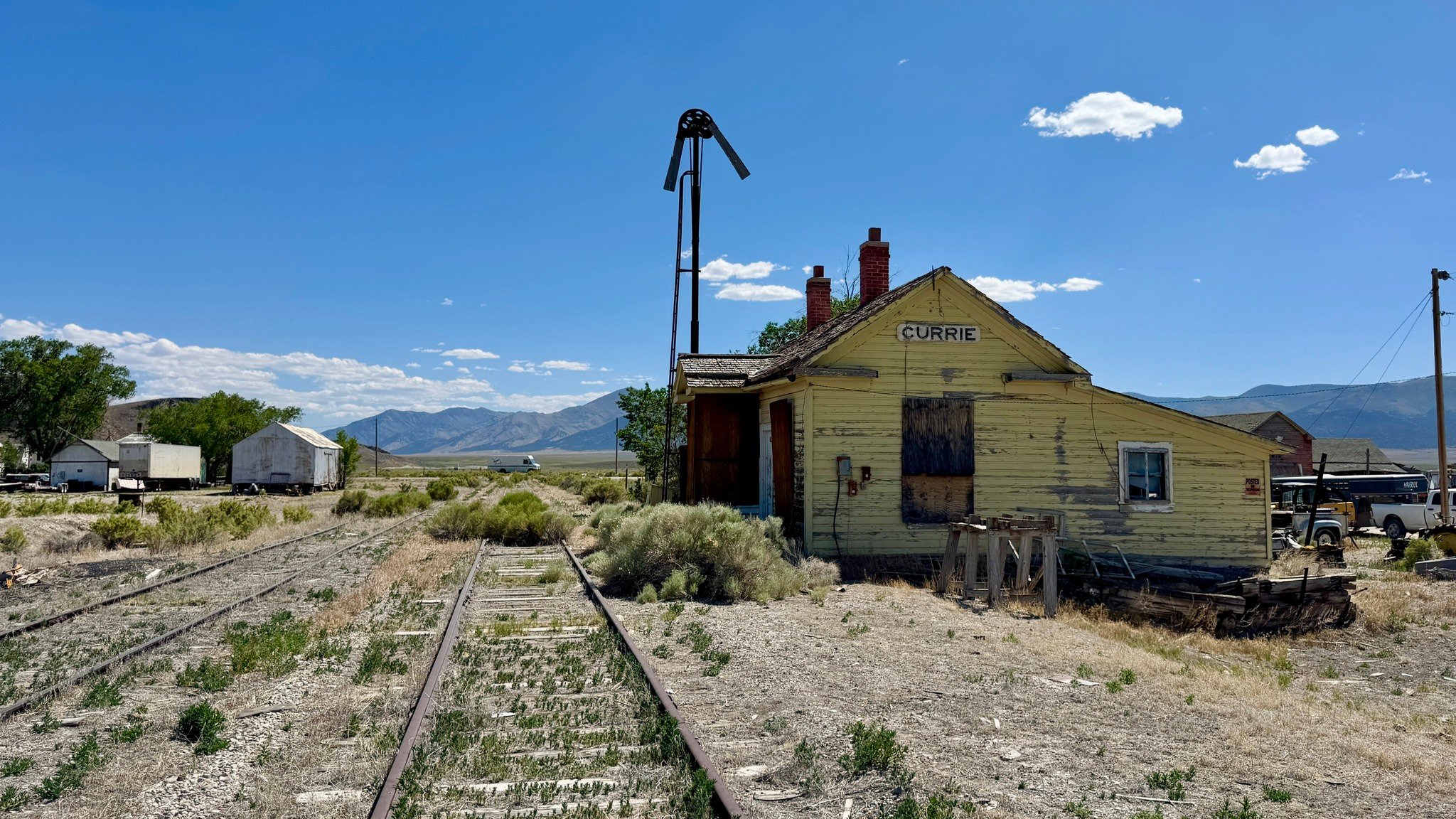 Currie Ghost Town abandoned Elko County Nevada NV