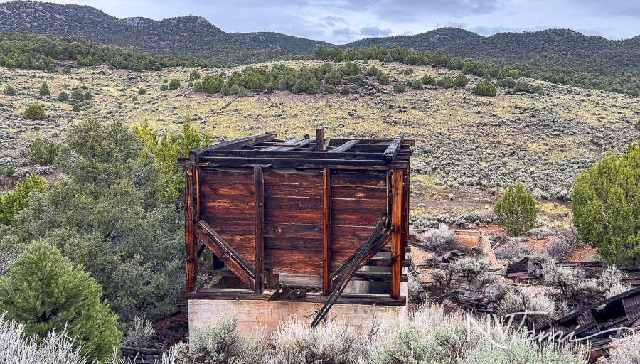 Lincoln County Nevada, NV ghost towns abandoned near me Pioche Gold Springs District Mine Utah Aetna Mine