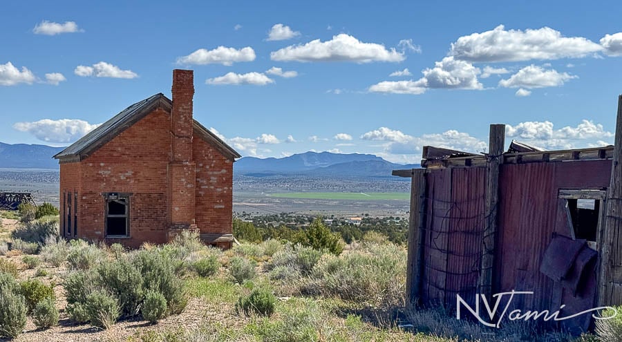 Lincoln County Nevada, NV ghost towns abandoned near me Pioche Godbe Mill