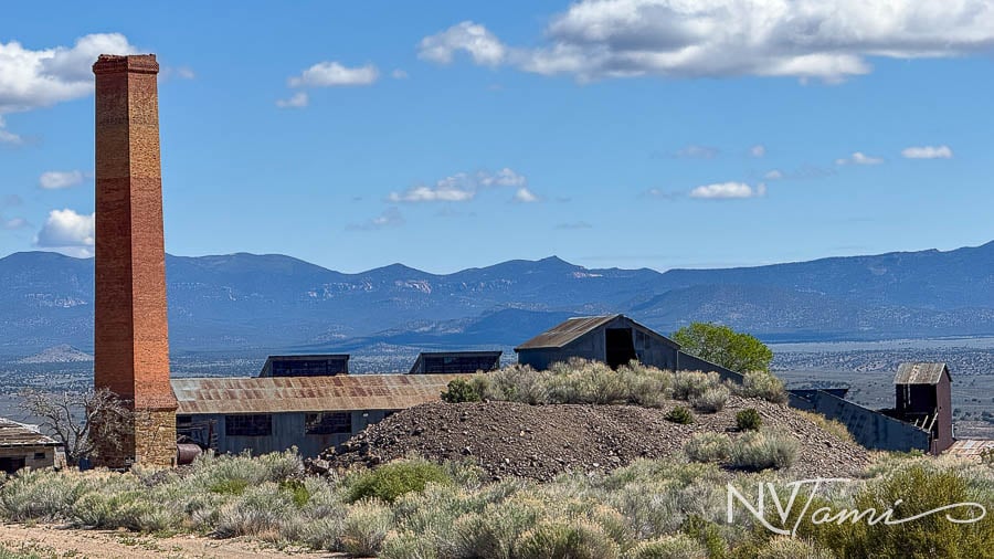 Lincoln County Nevada, NV ghost towns abandoned near me Pioche Godbe Mill