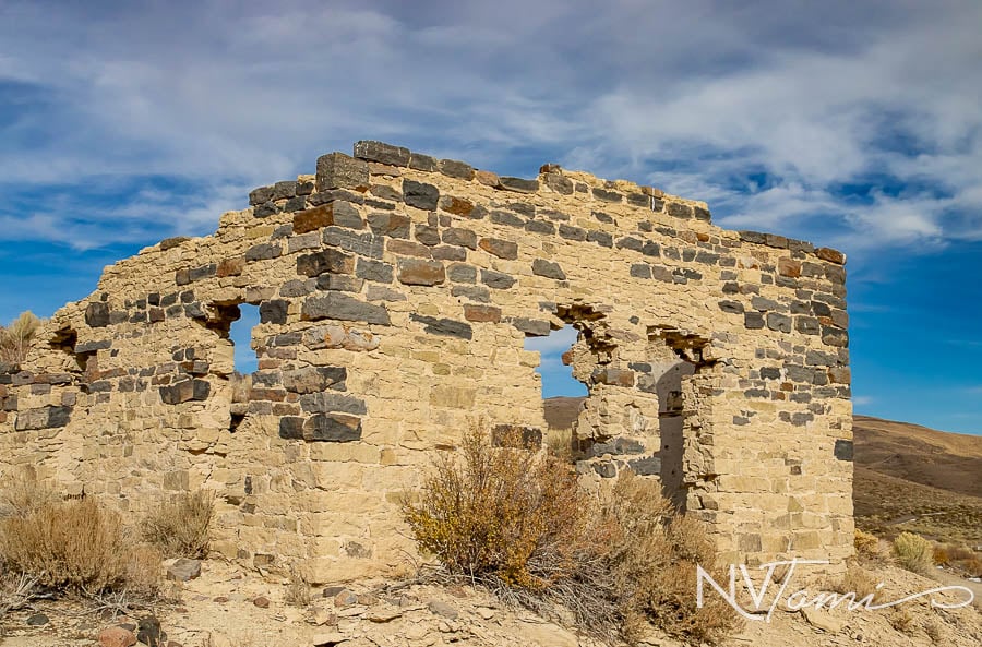 Genoa to Aurora Bodie Toll Road Nevada California ghost town abandoned wagon freight roads