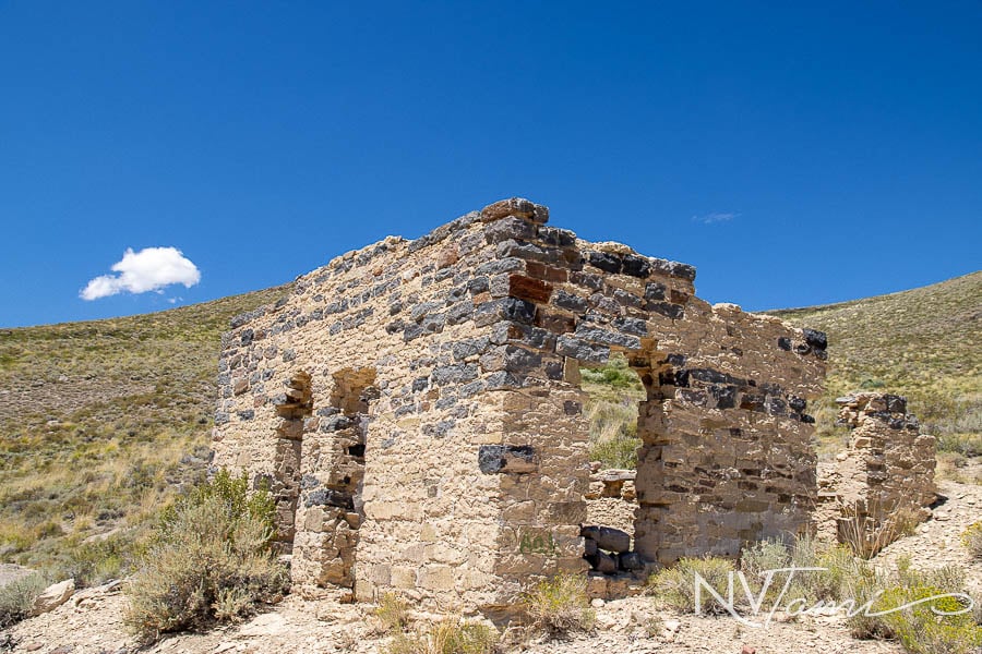Blanchard Station Bodie Ghost Town Abandoned Near me Bodie California Mono County ruins of toll station stone