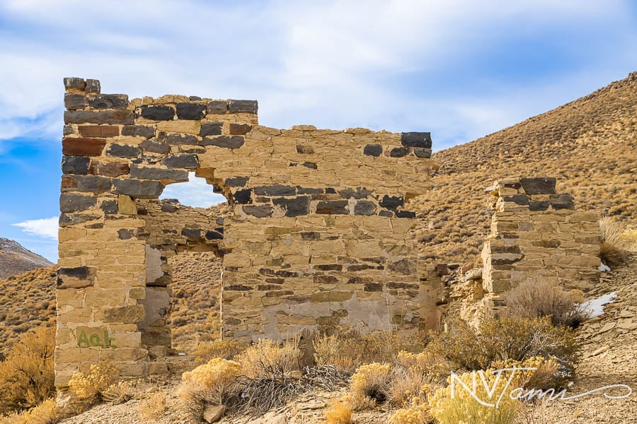 Blanchard Station Bodie Ghost Town Abandoned Near me Bodie California Mono County ruins of toll station stone
