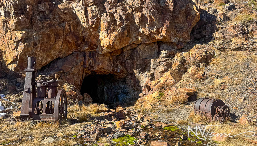 Bennettville Ghost Town Lee Vining Tioga Pass abandoned mine Mono County California 