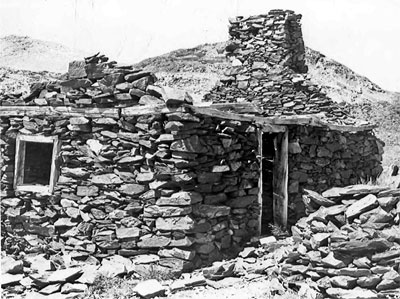 Bennettville Ghost Town Lee Vining Tioga Pass abandoned mine Mono County California 