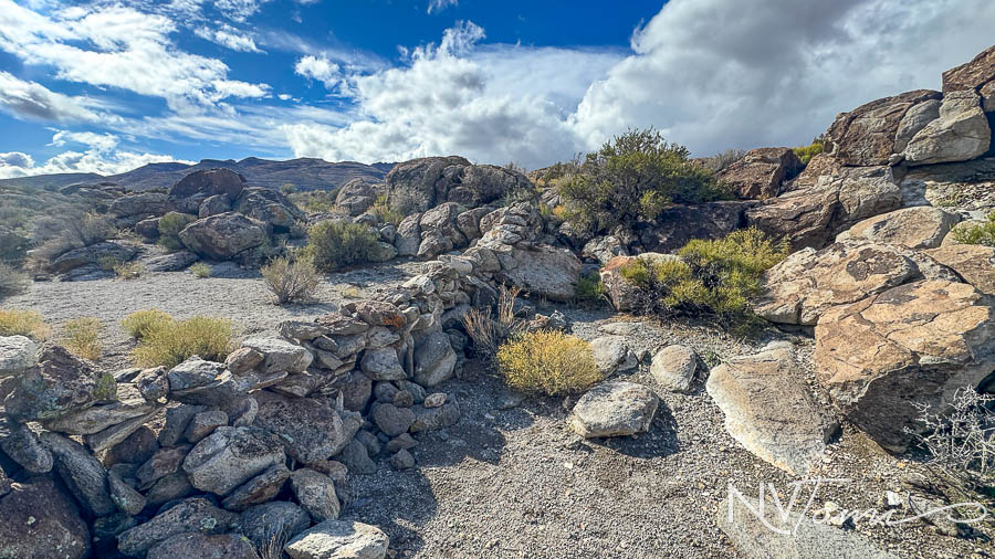Crystal Wash Shepard's Camp Abandoned ghost town mining camp Hiko Lincoln County Nevada