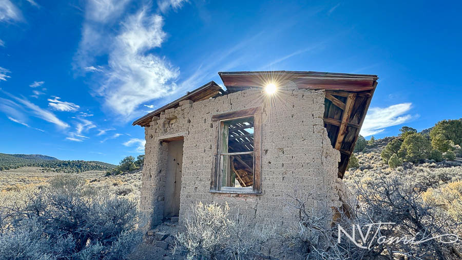 Grantsville ghost Town abandoned Nye County Near Berlin Nevada