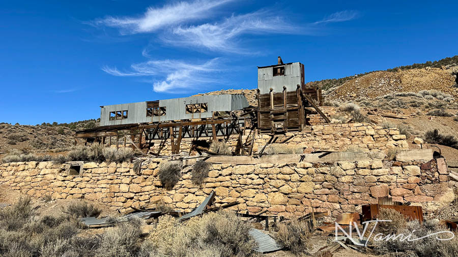 Grantsville ghost Town abandoned Nye County Near Berlin Nevada