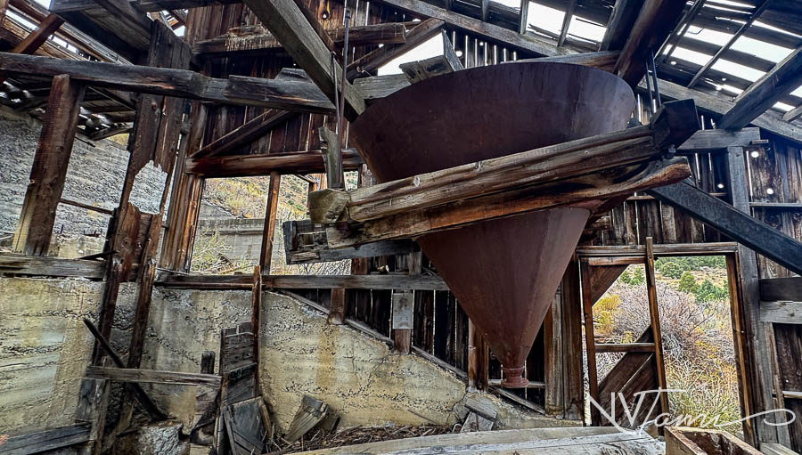 Ghost Towns mining camp mill Nye County Reese River abandoned Nevada Gold Park
