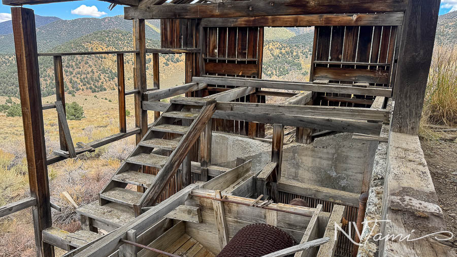 Ghost Towns mining camp mill Nye County Reese River abandoned Nevada Gold Park