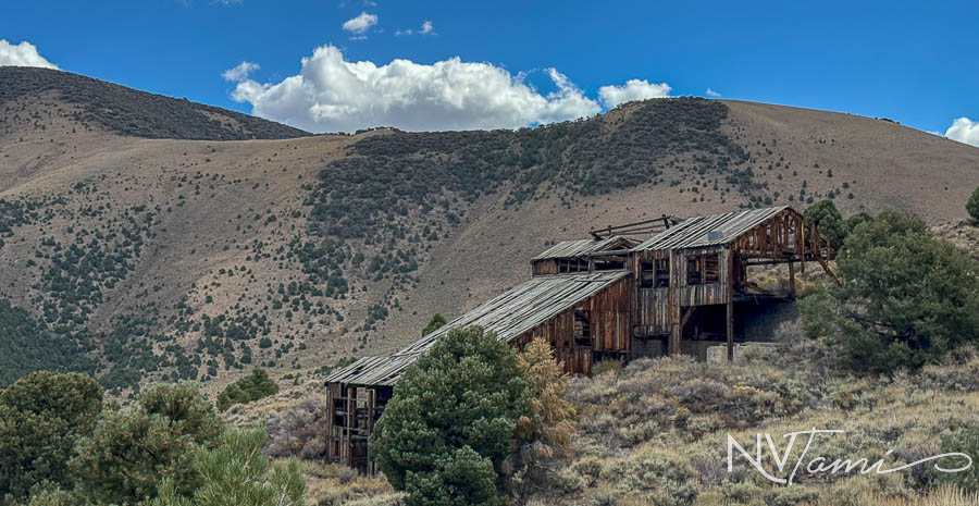 Ghost Towns mining camp mill Nye County Reese River abandoned Nevada Gold Park
