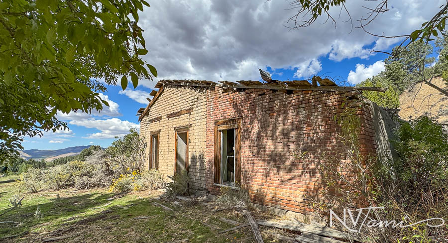 Ghost Towns mining camp mill Nye County Reese River abandoned Nevada Washington