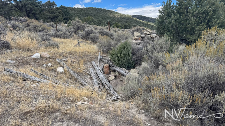 Ghost Towns mining camp mill Nye County Reese River abandoned Nevada Washington St. Augustine