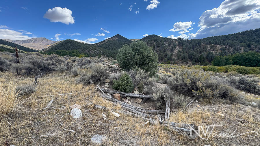 Ghost Towns mining camp mill Nye County Reese River abandoned Nevada Washington St. Augustine