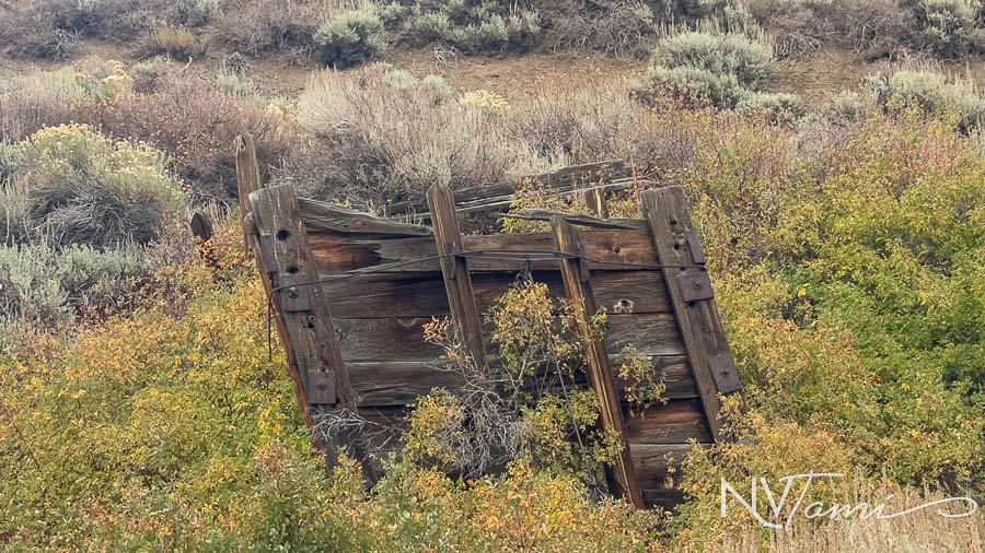 Ghost Towns mining camp mill Nye County Reese River abandoned Nevada Big Creek