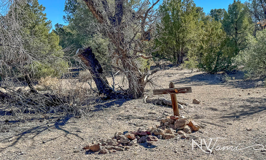 China camp grave outside Aurora Bodie Chinese Woodcutter camp abandoned ghost town Mineral Esmeralda County Nevada
