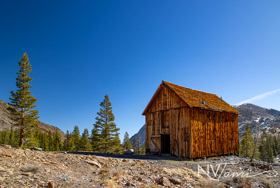 Bennettville Ghost Town Lee Vining Tioga Pass abandoned mine Mono County California 