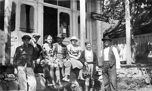 Crater ghost town abandoned Mono Lake Lee Vining Mono County California
