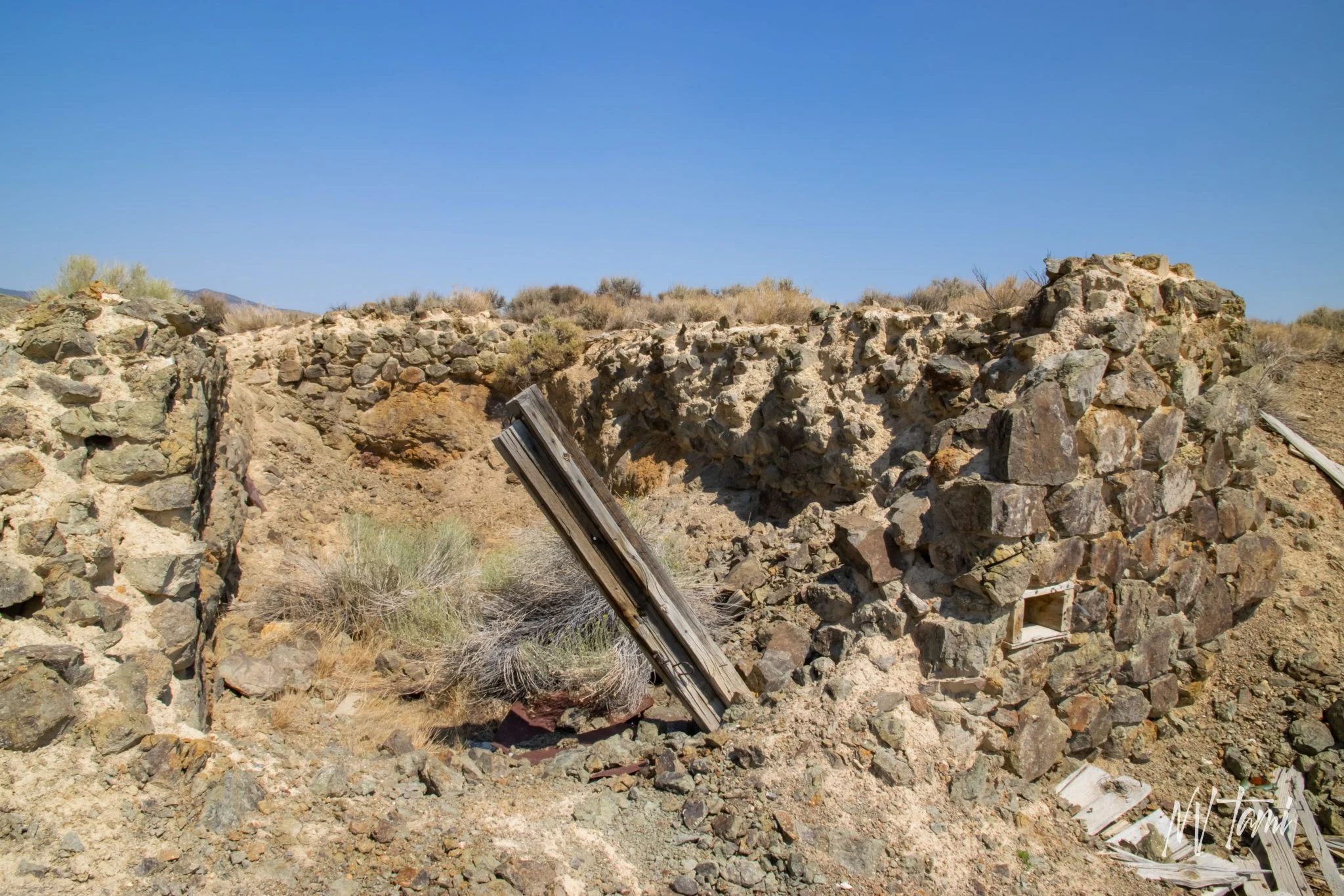 Fairplay mining district Atwood, Golddyke, Edgewood ghost Town abandoned Nye County Near Berlin Nevada