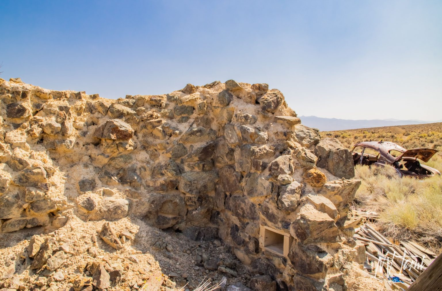 Fairplay mining district Atwood, Golddyke, Edgewood ghost Town abandoned Nye County Near Berlin Nevada