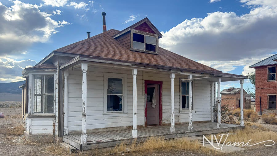 Ghost Towns mining camp mill Nye County Reese River abandoned Nevada Hess Ranch