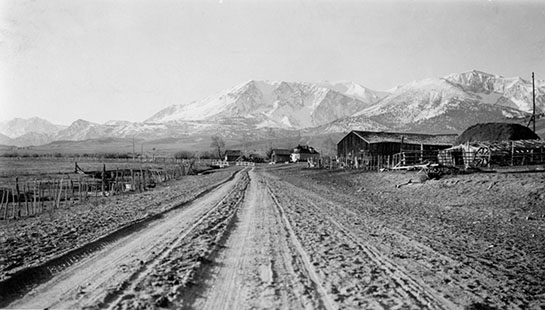 Crater ghost town abandoned Mono Lake Lee Vining Mono County California
