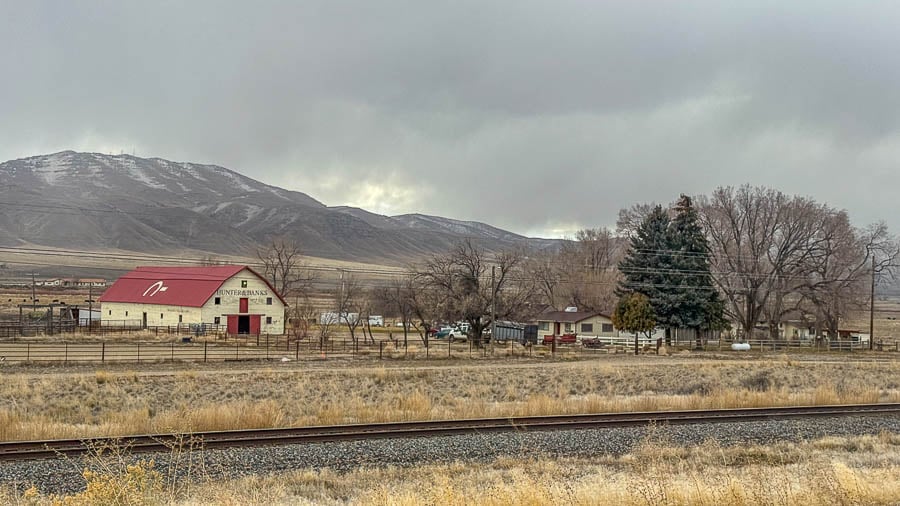 Hunter Banks Ranch Elko Nevada ghost town railroad siding